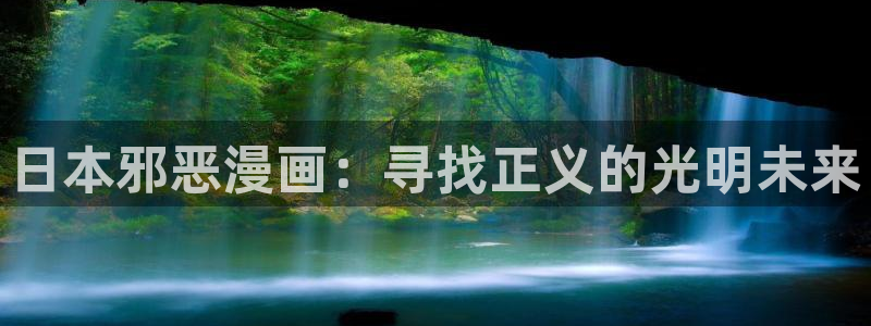 男男腐漫画网：日本邪恶漫画：寻找正义的光明未来
