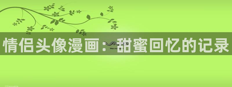 腐漫在哪看：情侣头像漫画：甜蜜回忆的记录